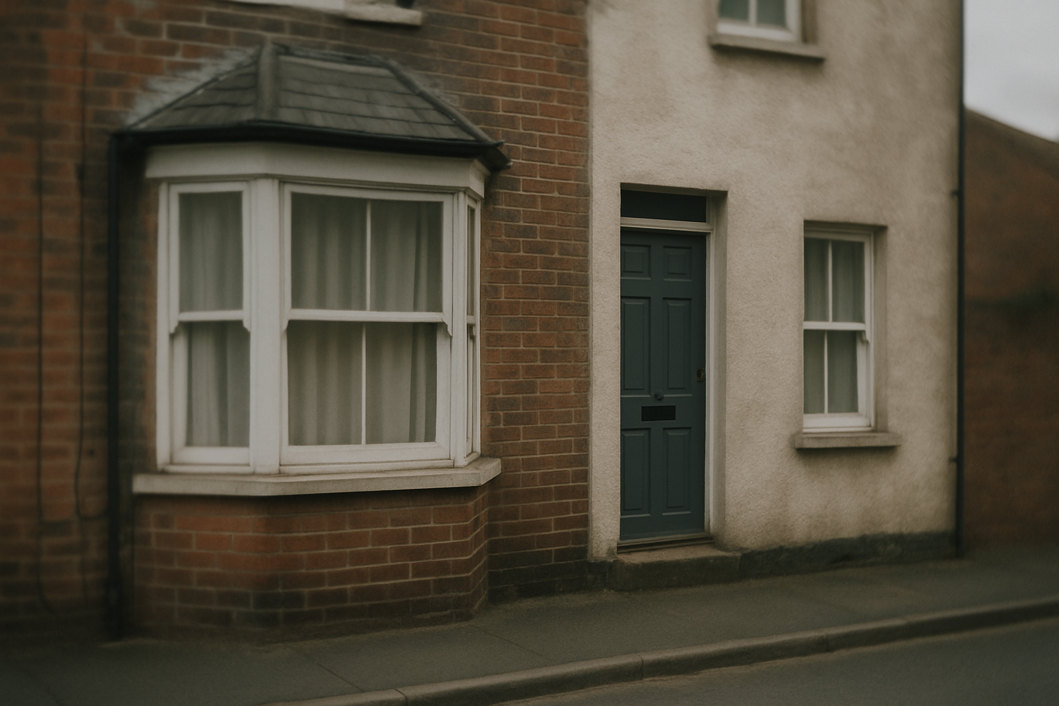 Exterior of a UK terraced house on a residential street, representing the question of whether you can keep your home in an IVA