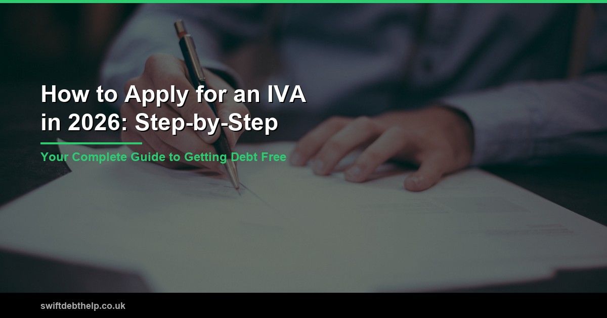 Apply for an IVA in 2026 - step-by-step guide to the IVA application process