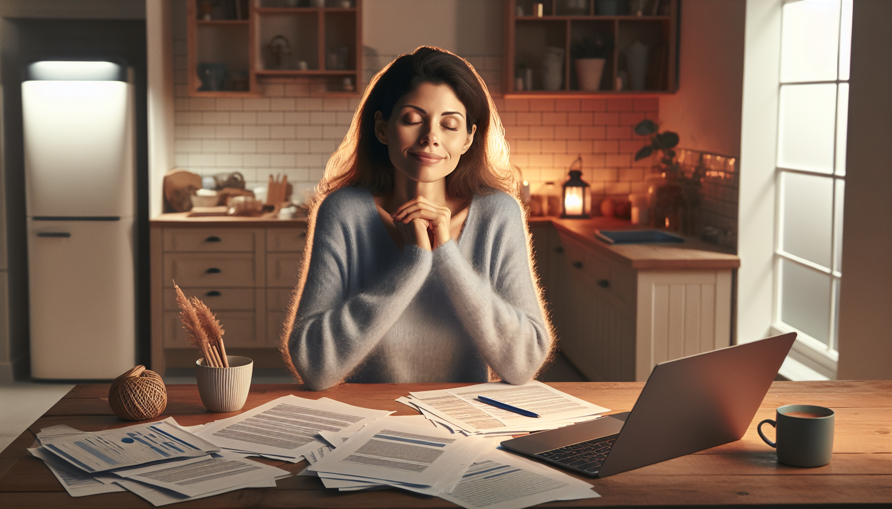 Person feeling relieved after learning about IVA protection in the UK