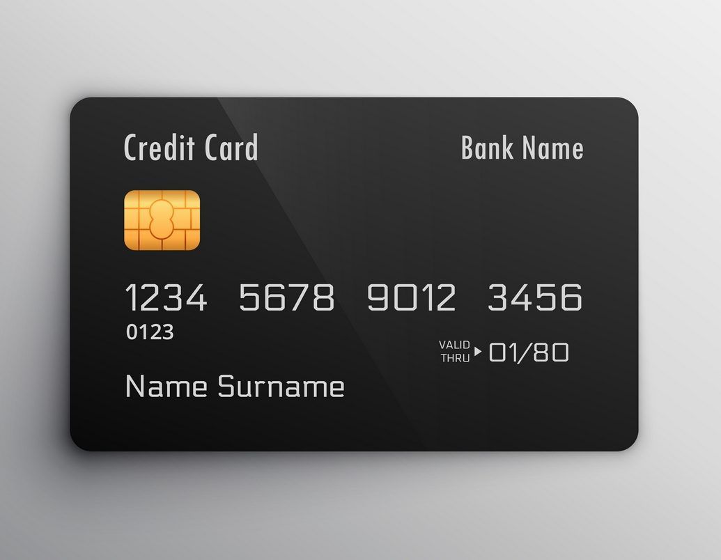 picture of a credit card